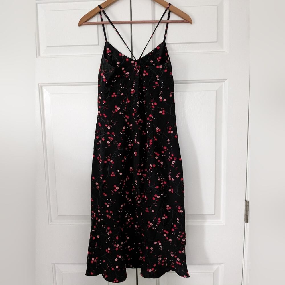 Express 90s Floral Strappy Midi Dress Size 1/2 Y2K